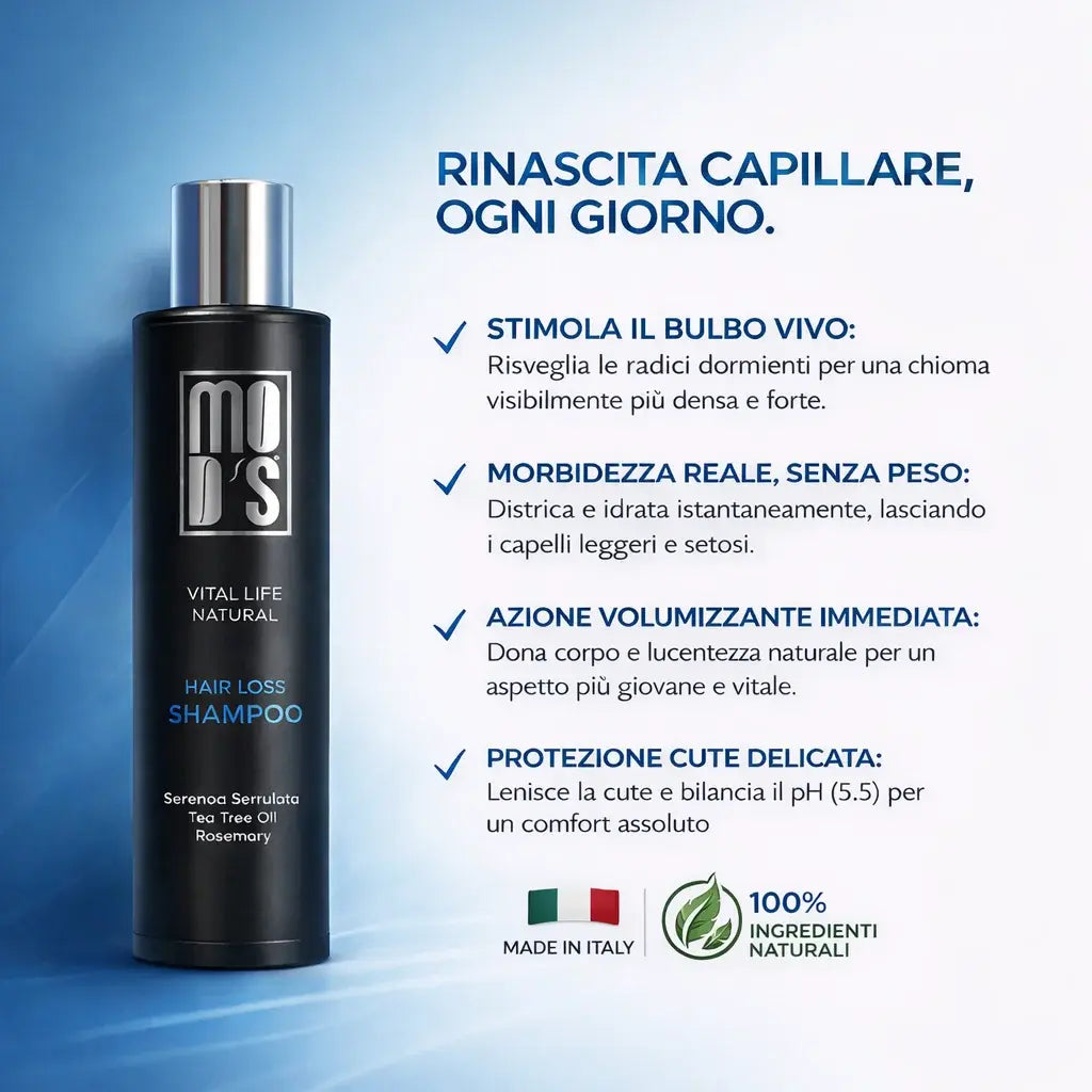 MOD'S – SHAMPOO INTENSIVO ANTI-CADUTA