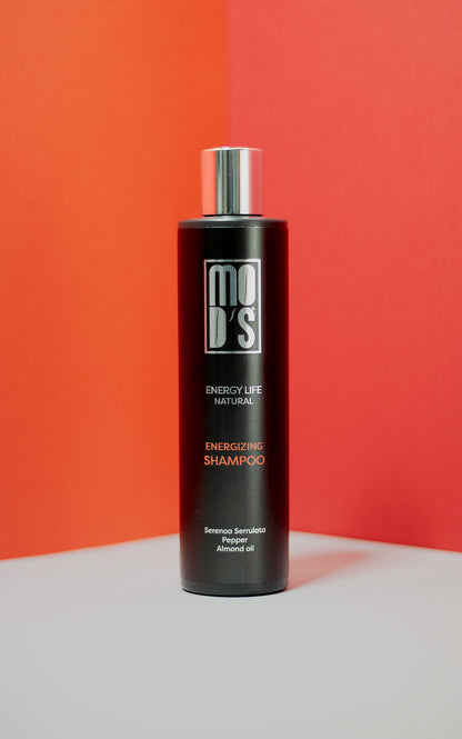 Champú Energizante - Champú fortalecedor para cabello fino y frágil