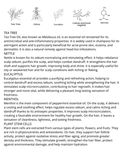 Loción de Árbol de Té - Loción purificante y calmante en spray para pérdida estacional de cabello y picazón en el cuero cabelludo