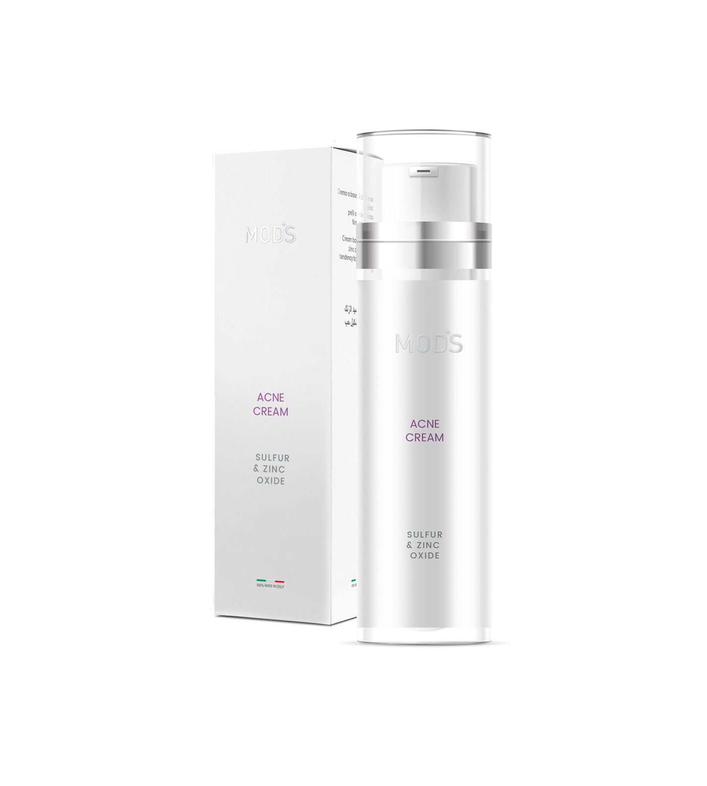 Acne Cream - Sulfur & Zinc Oxide Acne Control Cream