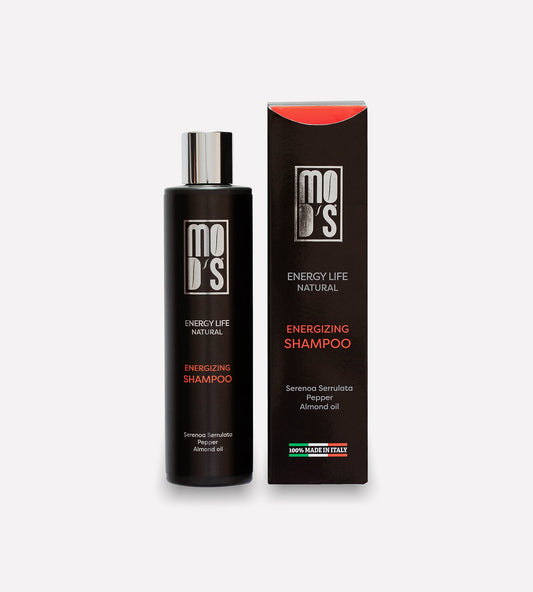 Shampoo Energizzante - Shampoo Rinforzante per Capelli Fragili e Tendenti al Diradamento